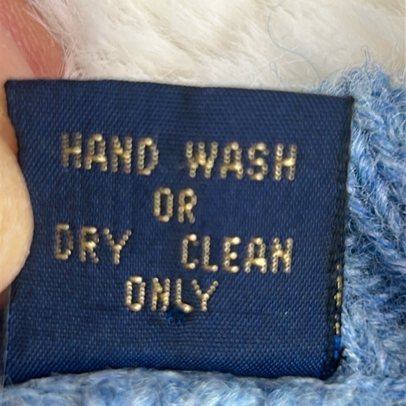 Finalist 100% Shetland Wool Cable Knit Crewneck Sweater Luxury Size L Vintage - Picture 8 of 8